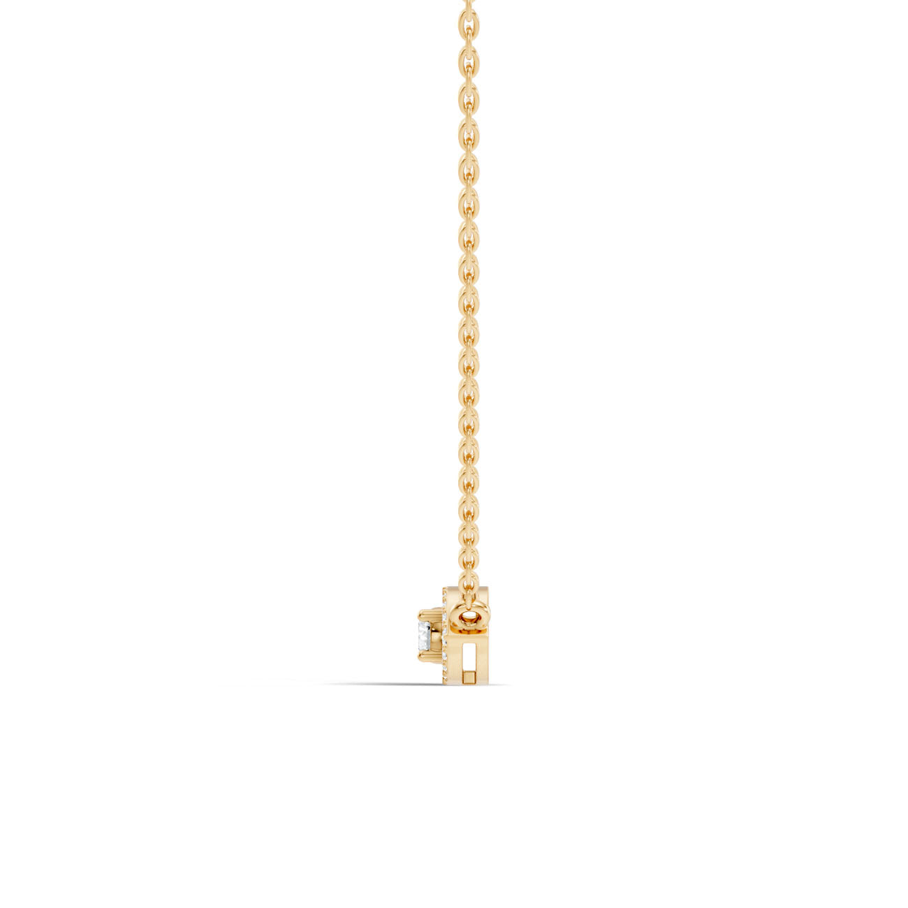 .22 Ct. Round Diamond Evil Eye Pendant Necklace (GJSPD-06) 3