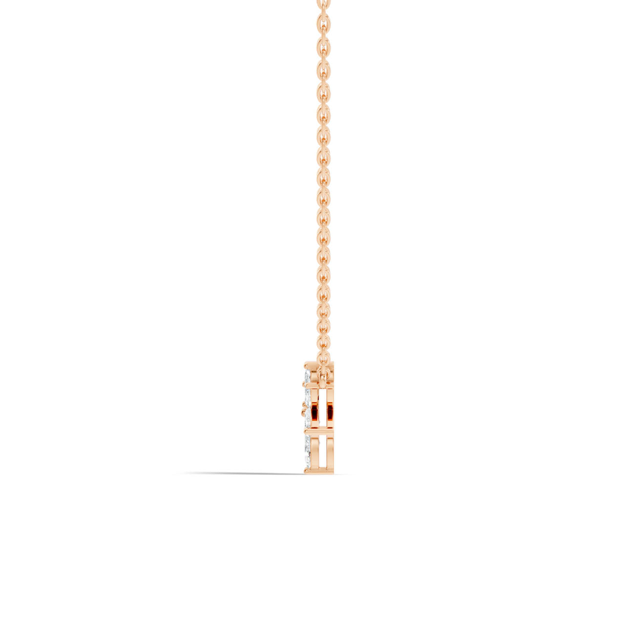 .60 Ct. Marquise Diamond Floral Pendant Necklace (GJSPD-188) 9