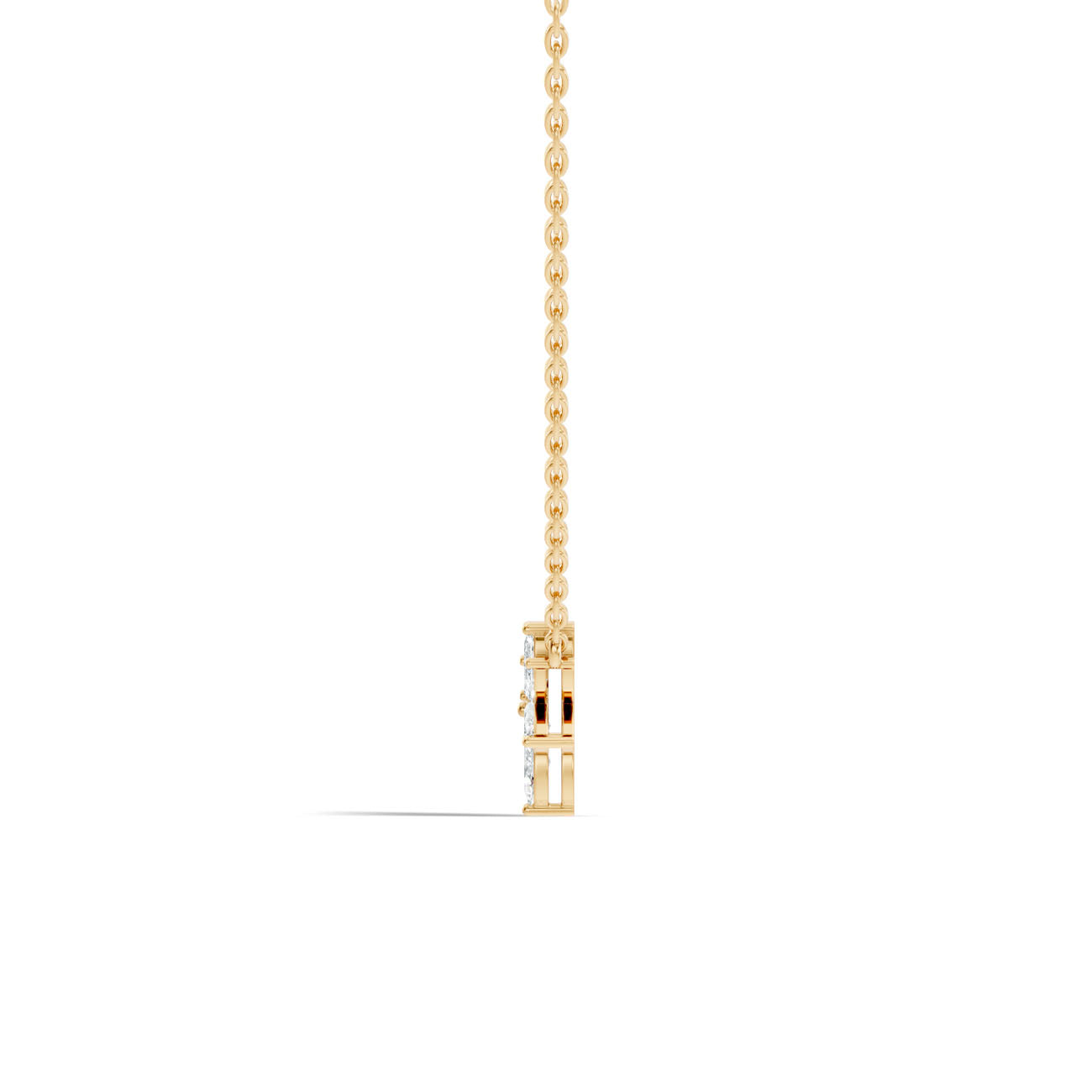 .60 Ct. Marquise Diamond Floral Pendant Necklace (GJSPD-188) 3