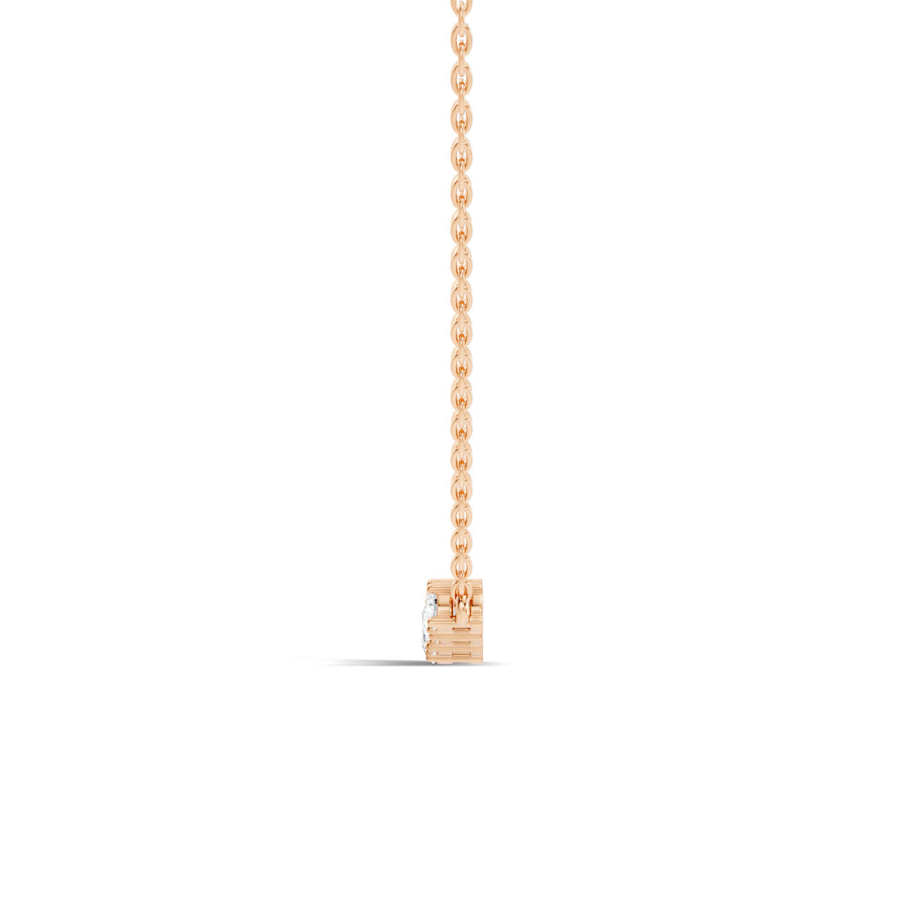 .95 Ct. Graduated Round Diamond Bar Pendant Necklace (GJSPD-34) 5