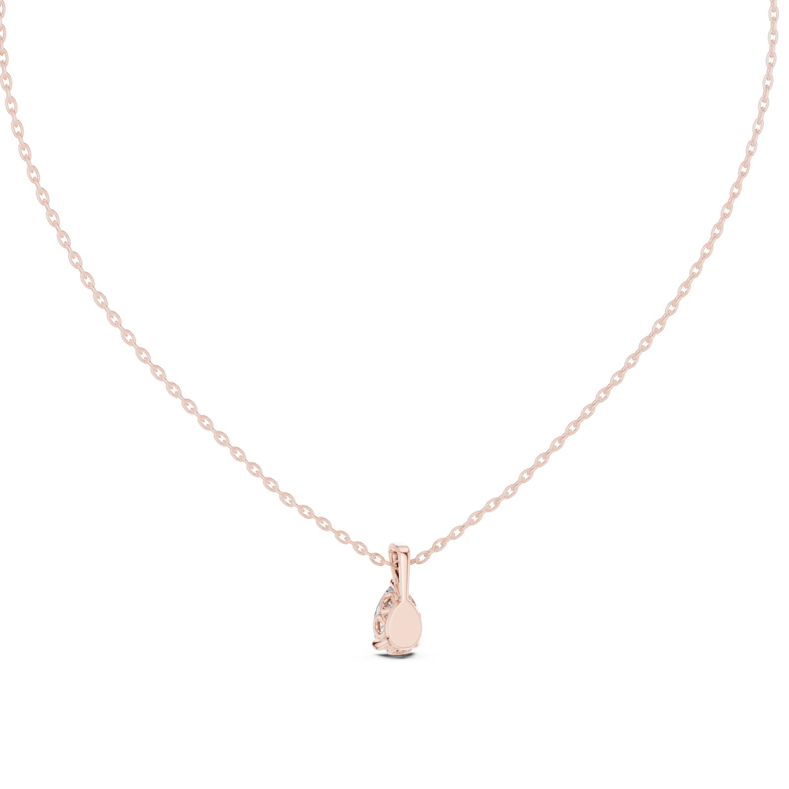 .50-1.00 Ct. Pear Cut Diamond Solitaire Pendant Necklace (GPD-0065-0067) 5