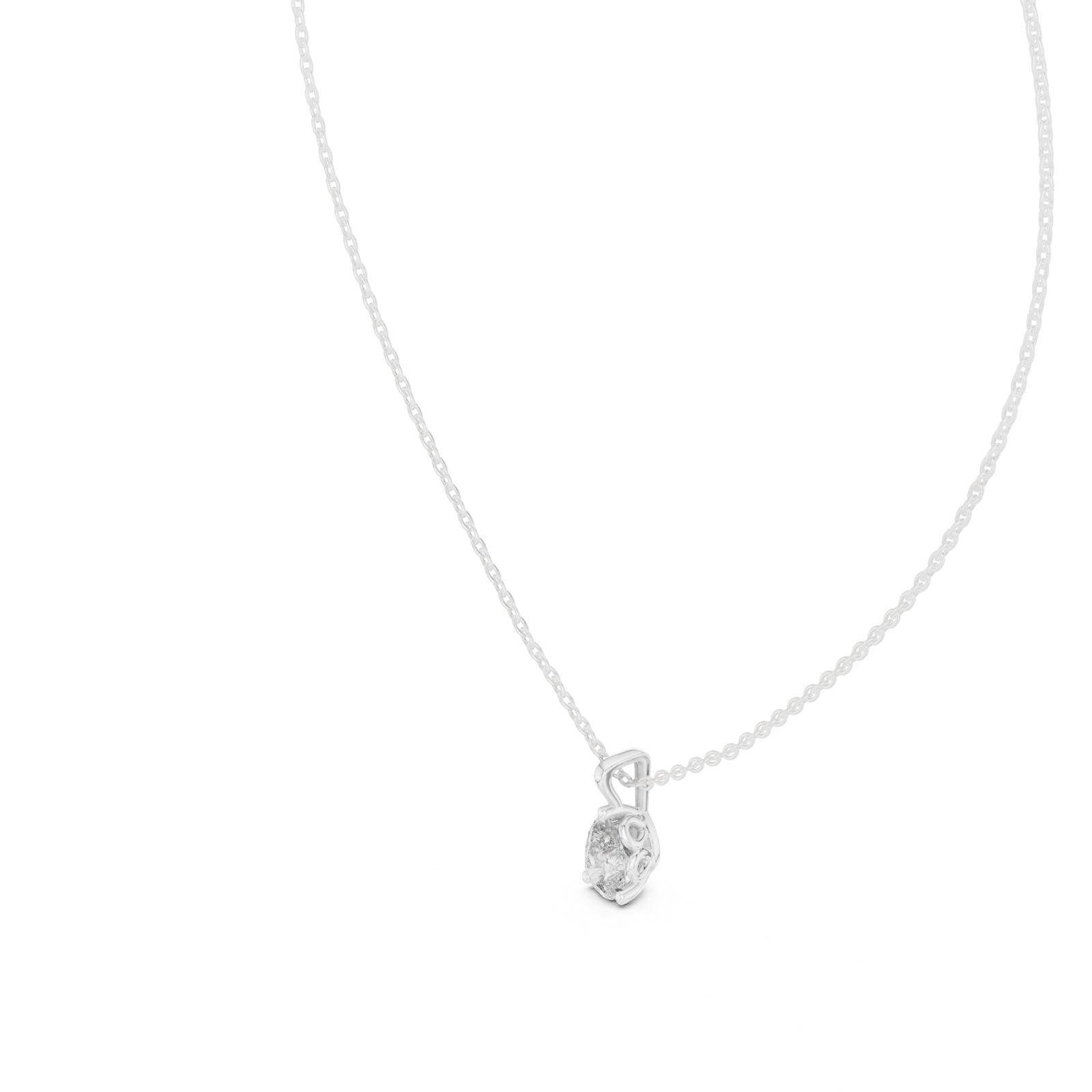 .50-1.00 Ct. Pear Cut Diamond Solitaire Pendant Necklace (GPD-0065-0067) 4
