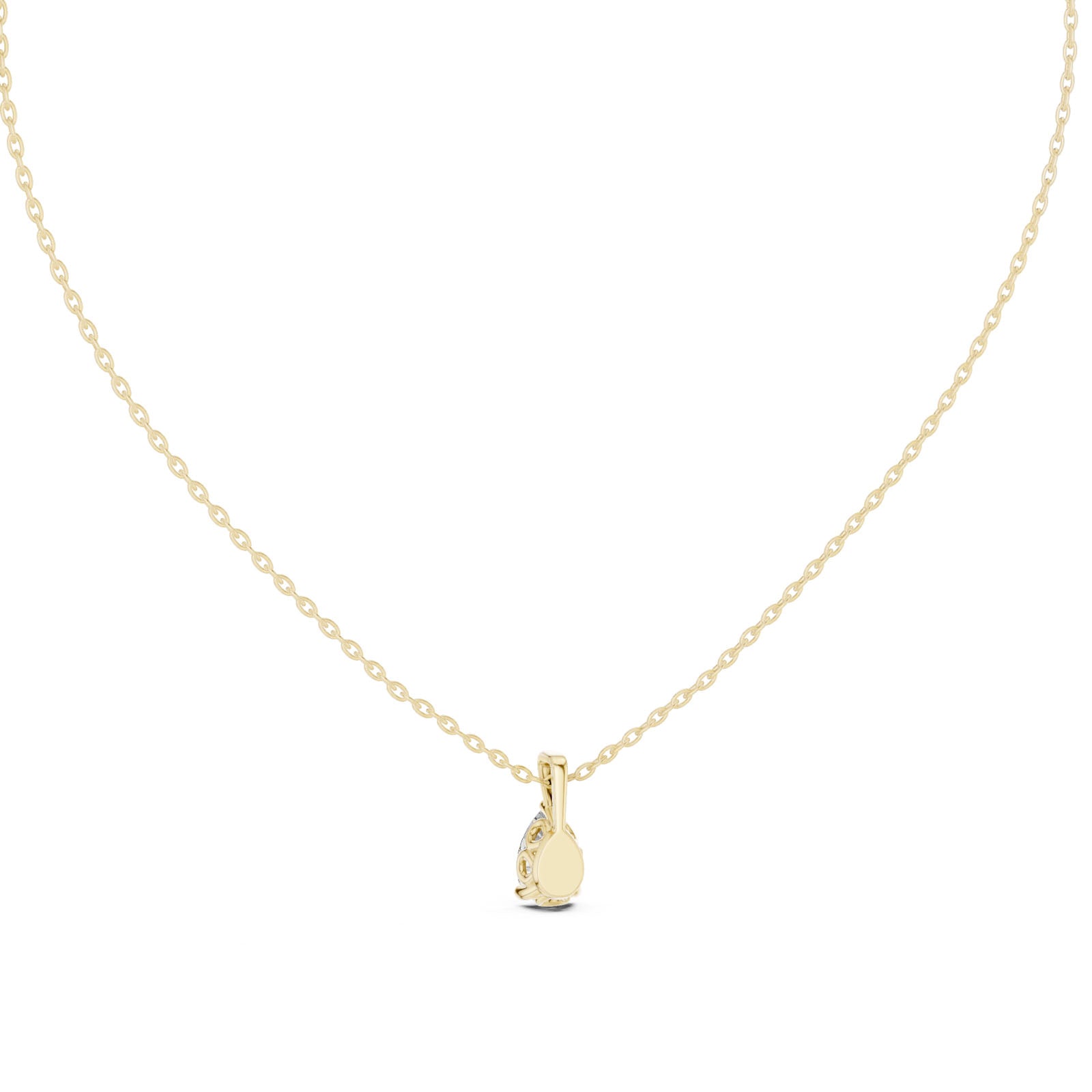 .50-1.00 Ct. Pear Cut Diamond Solitaire Pendant Necklace (GPD-0065-0067) 11