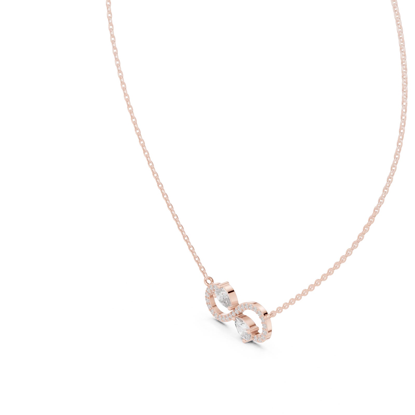.70 Ct. Diamond Infinity Pendant Necklace (GPD-0016) 11