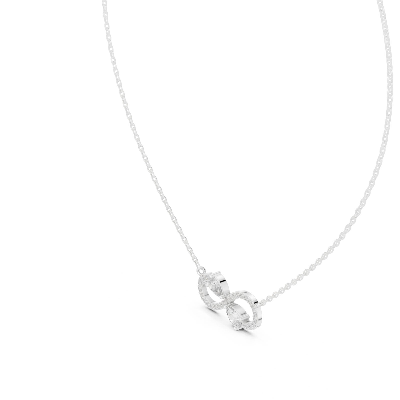 .70 Ct. Diamond Infinity Pendant Necklace (GPD-0016) 5