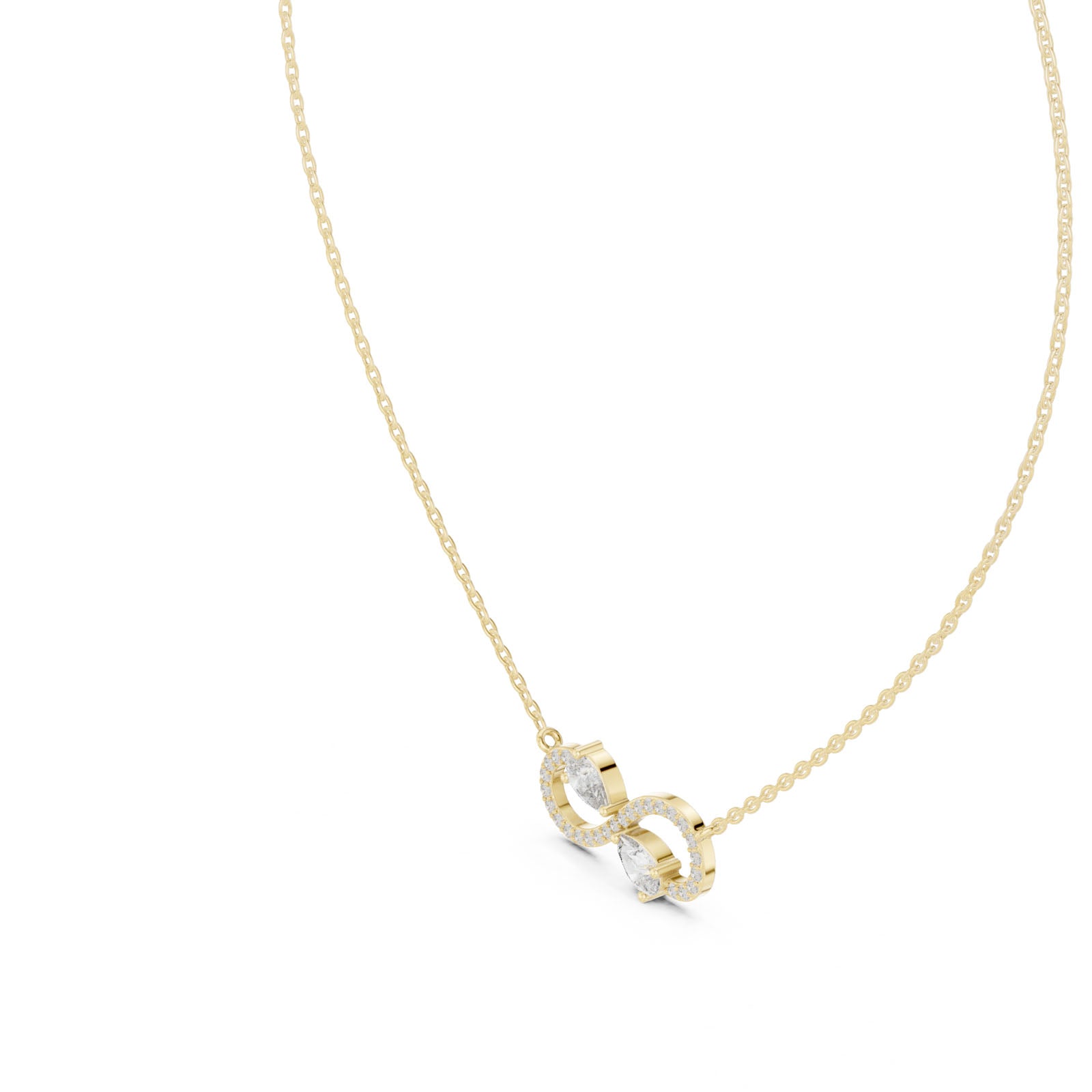 .70 Ct. Diamond Infinity Pendant Necklace (GPD-0016)
