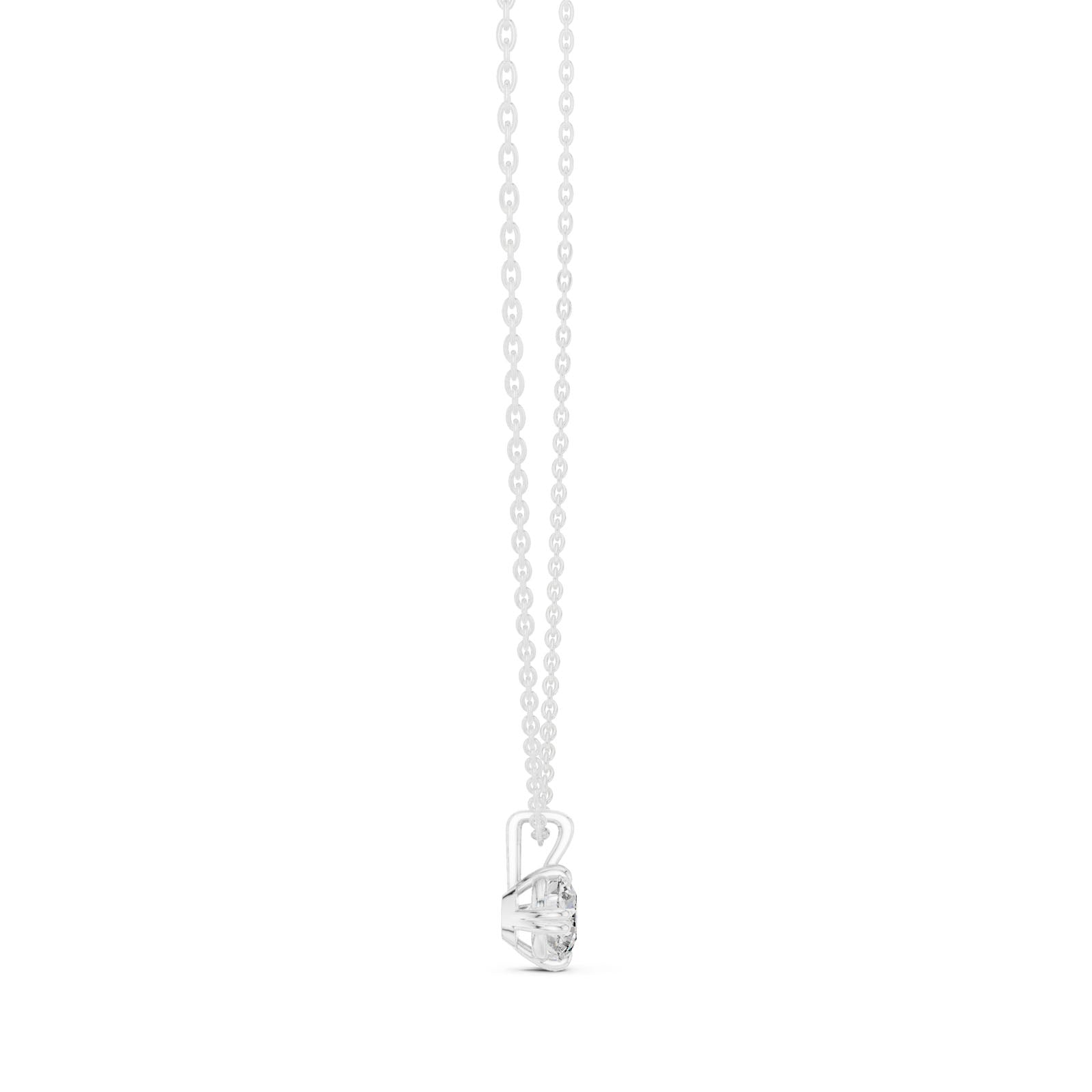 1.00 Ct. Classic Round Diamond Solitaire Pendant Necklace (GPD-0036) 7