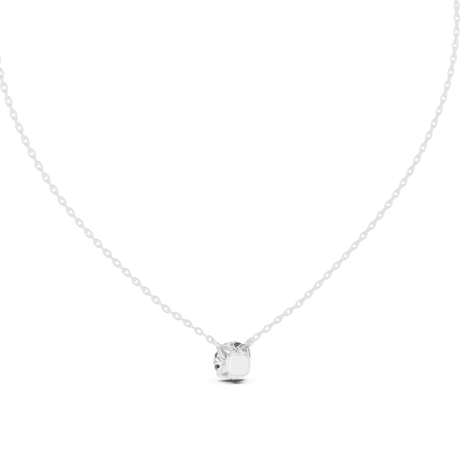 .50-1.00 Ct. Floating Round Diamond Solitaire Pendant Necklace (GPD-0040-0042) 12