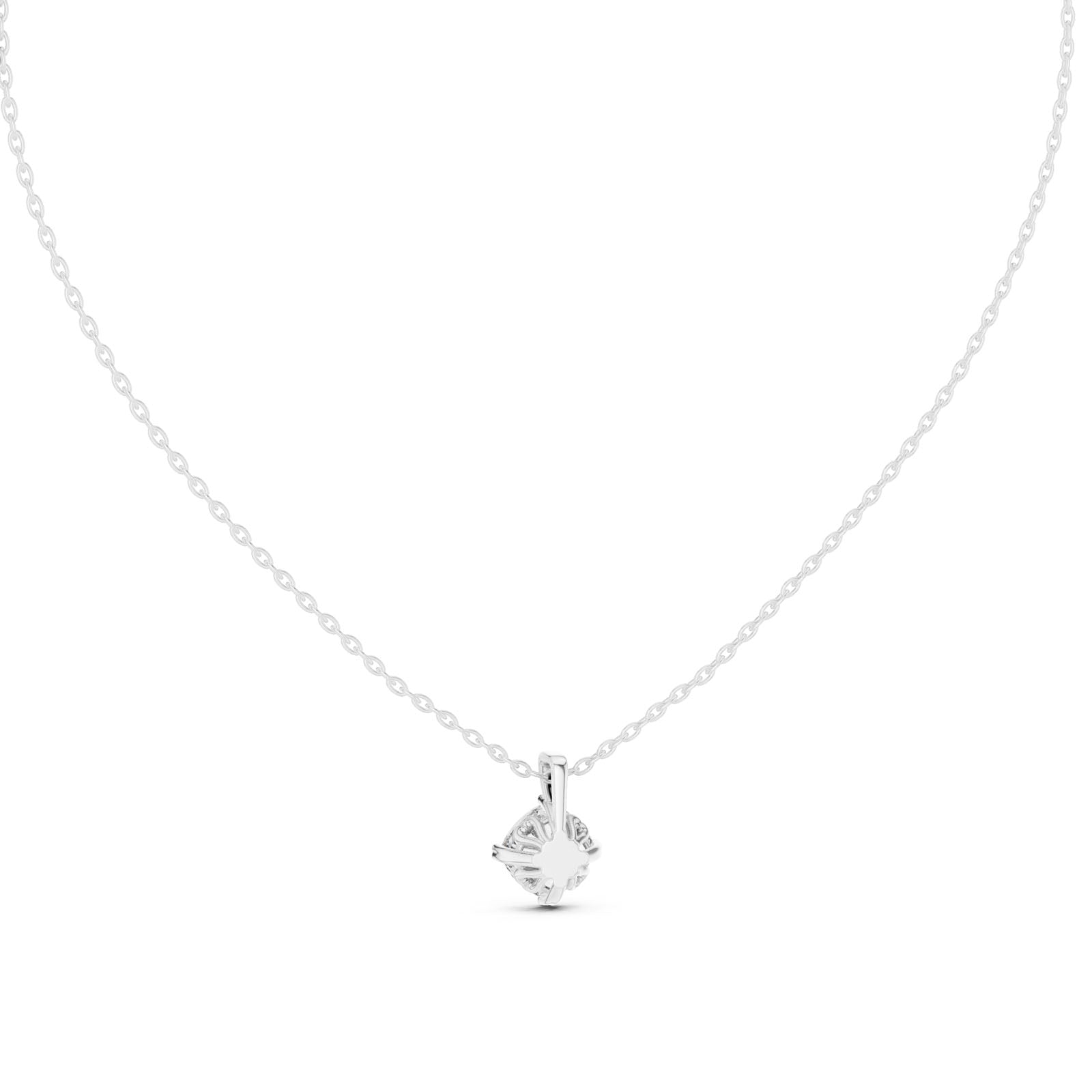 .50-1.00 Ct. Cushion Cut Diamond Solitaire Pendant Necklace (GPD-0058-0060) 6