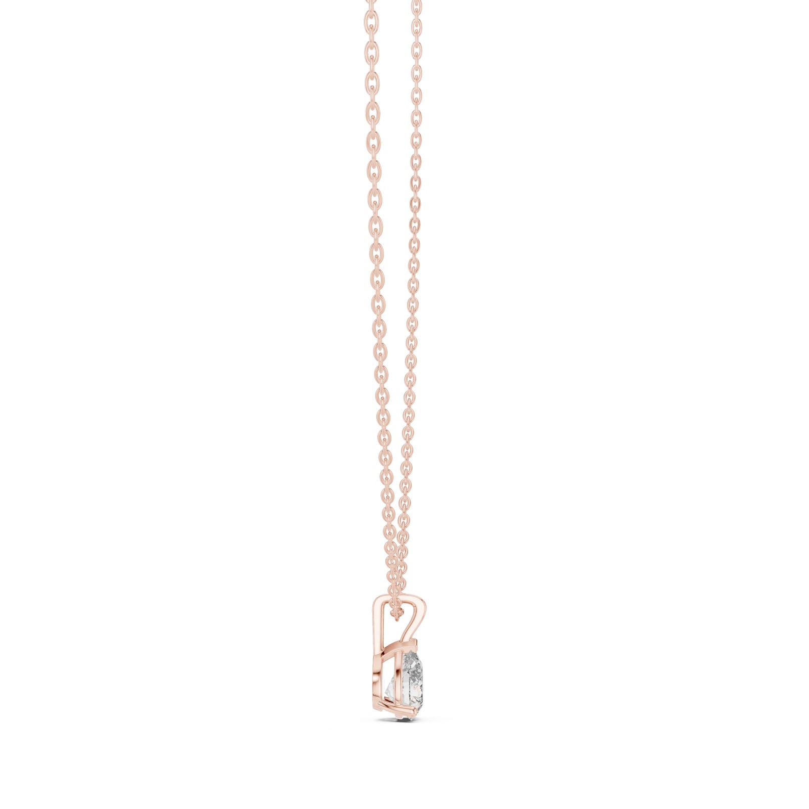 .50-1.00 Ct. Pear Cut Diamond Solitaire Pendant Necklace (GPD-0062-0064) 3