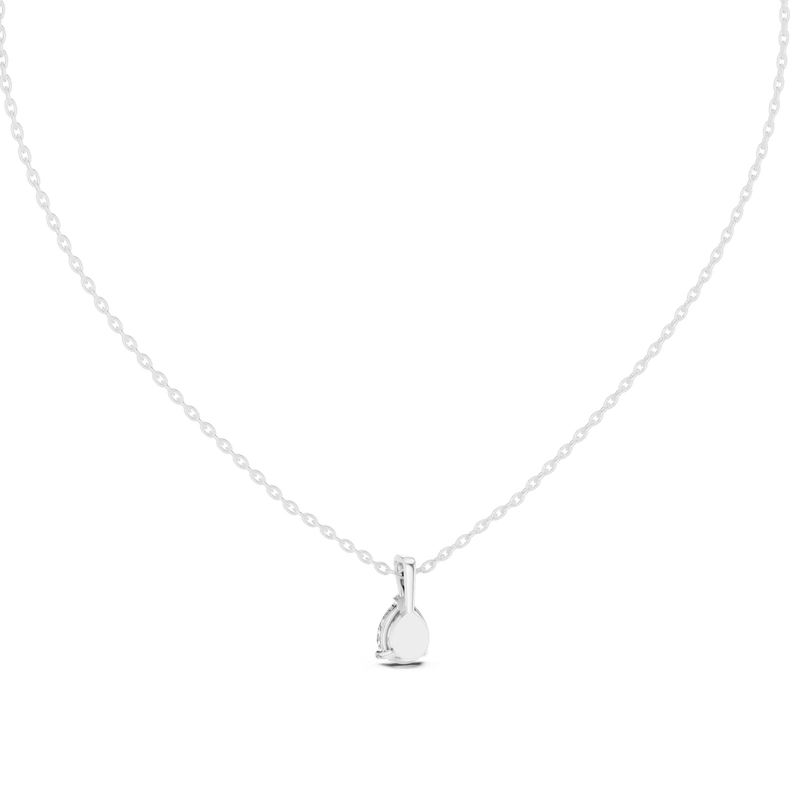 .50-1.00 Ct. Pear Cut Diamond Solitaire Pendant Necklace (GPD-0062-0064) 7