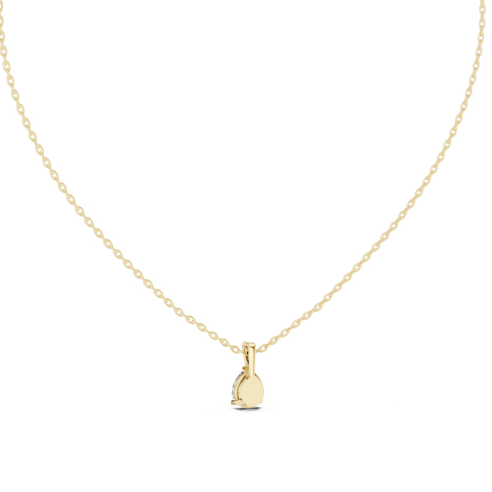 .50-1.00 Ct. Pear Cut Diamond Solitaire Pendant Necklace (GPD-0062-0064) 10