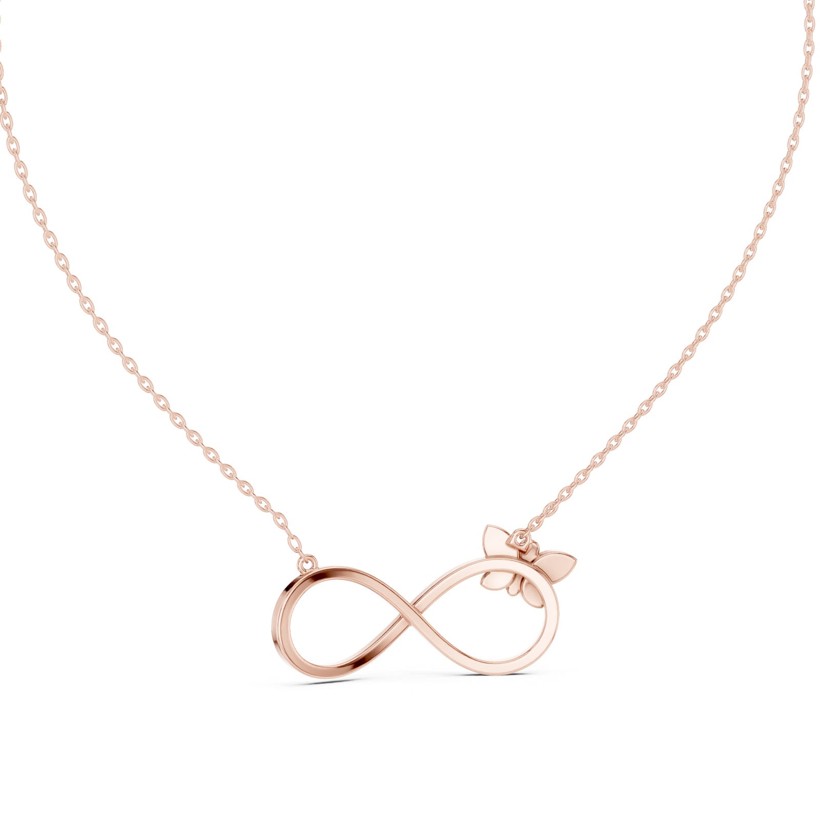 .25 Ct. Diamond Butterfly Infinity Pendant Necklace (GPD-0072) 4