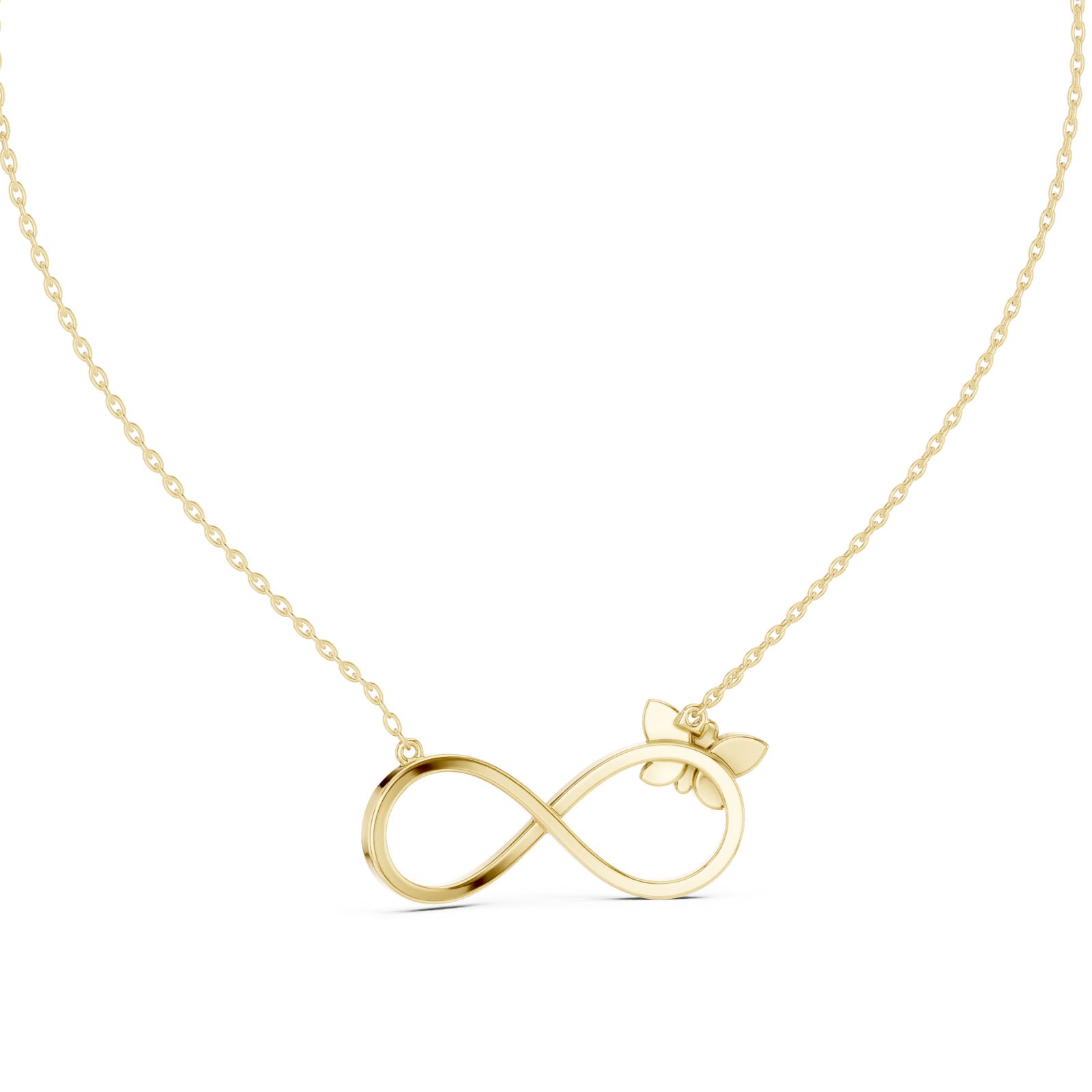 .25 Ct. Diamond Butterfly Infinity Pendant Necklace (GPD-0072) 10