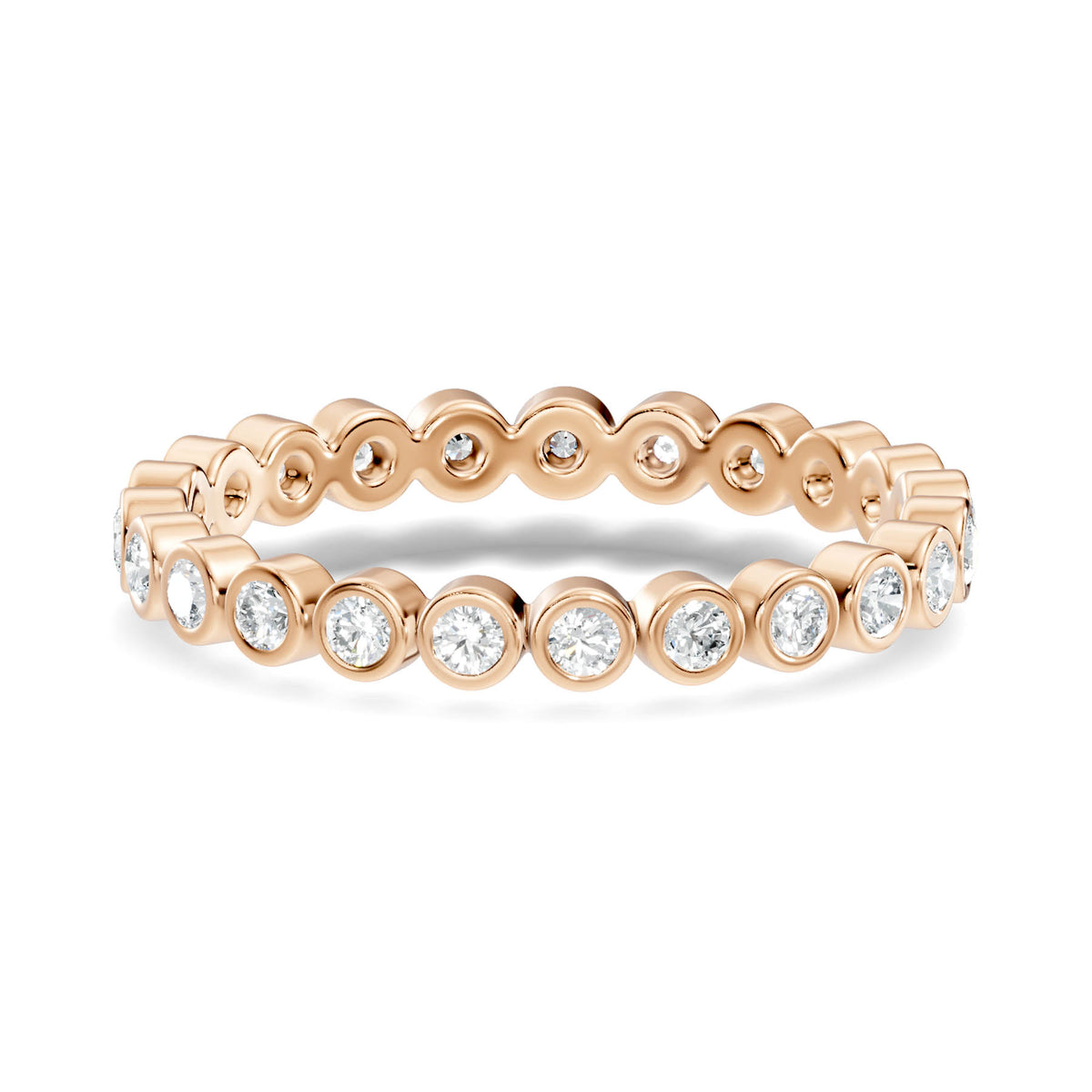 .26 Ct. Round Diamond Bezel Eternity Band (BZE1) 3