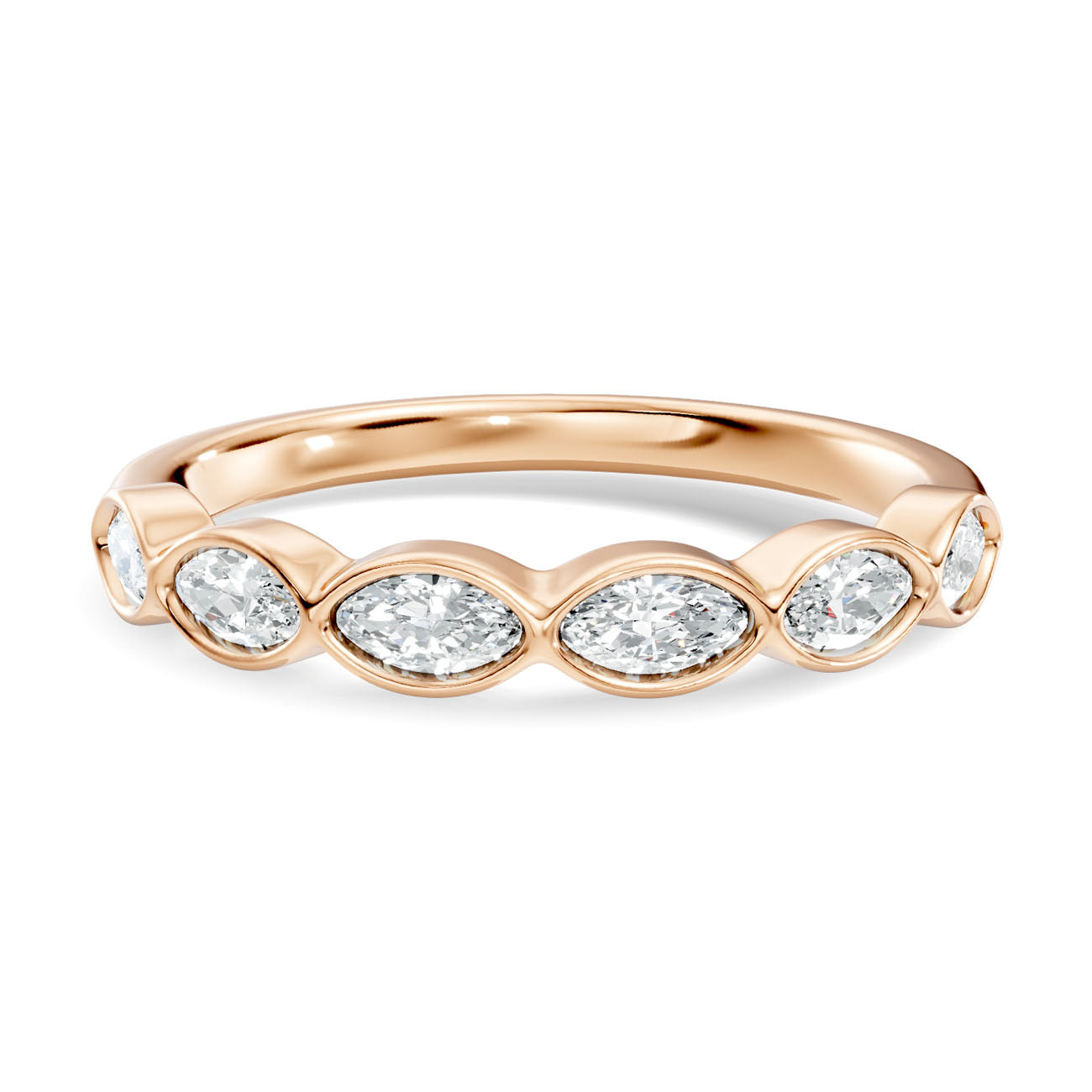 .30 Ct. Marquise Diamond Bezel Band (L2-27#10001L) 6