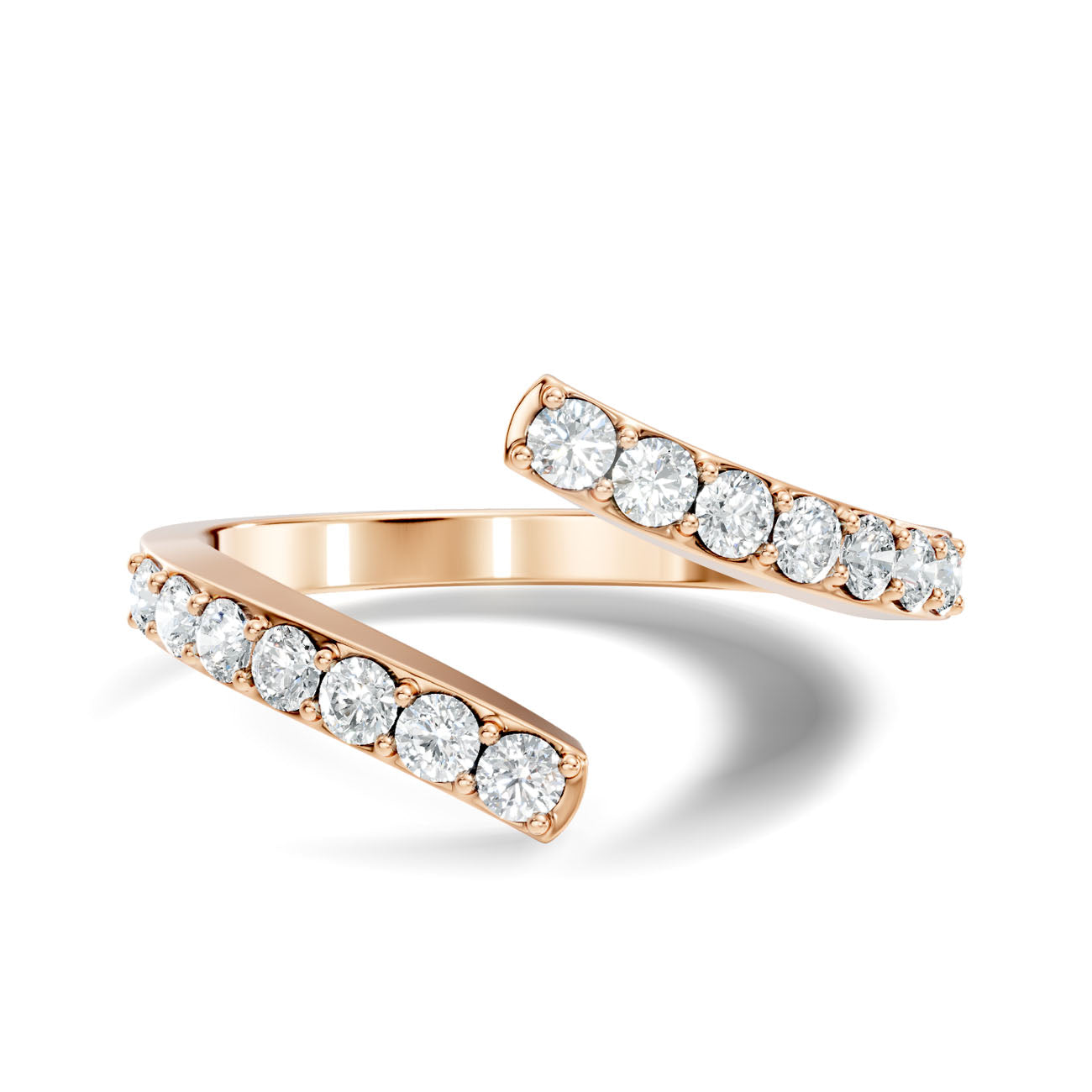 .35 Ct. Open Cuff Diamond Wrap Ring (GJSLR-098) 7