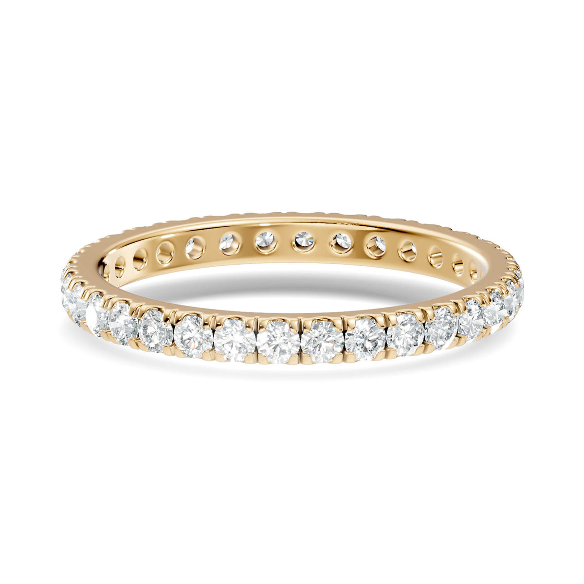 .34 Ct. Round Diamond Eternity Band with Classic Shared Prong Design (JBW-140MM) 5