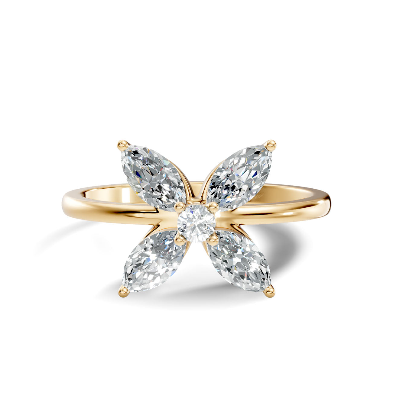 .47 Ct. Marquise Diamond Floral Cluster Ring (GJSLR-093) 3