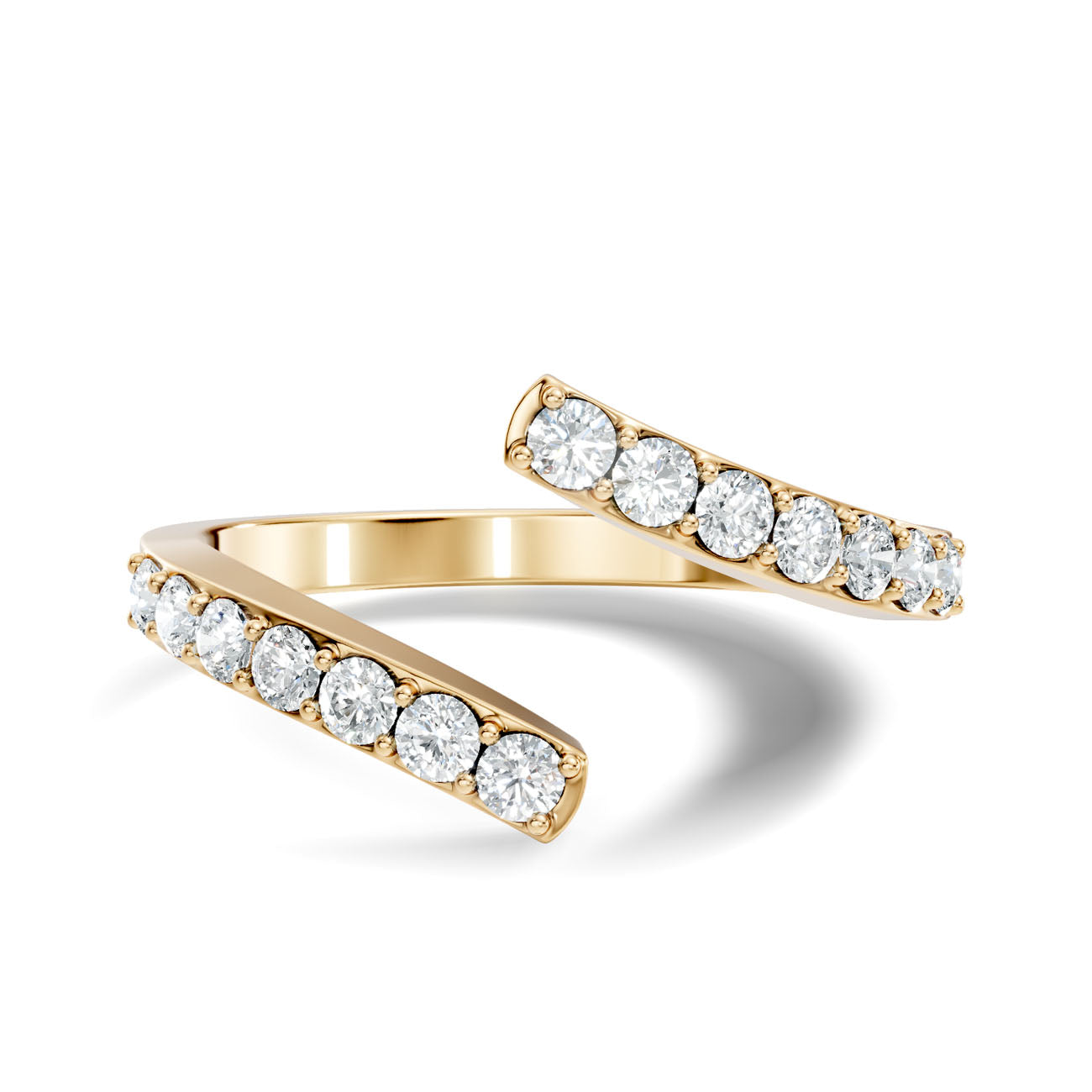 .35 Ct. Open Cuff Diamond Wrap Ring (GJSLR-098) 3