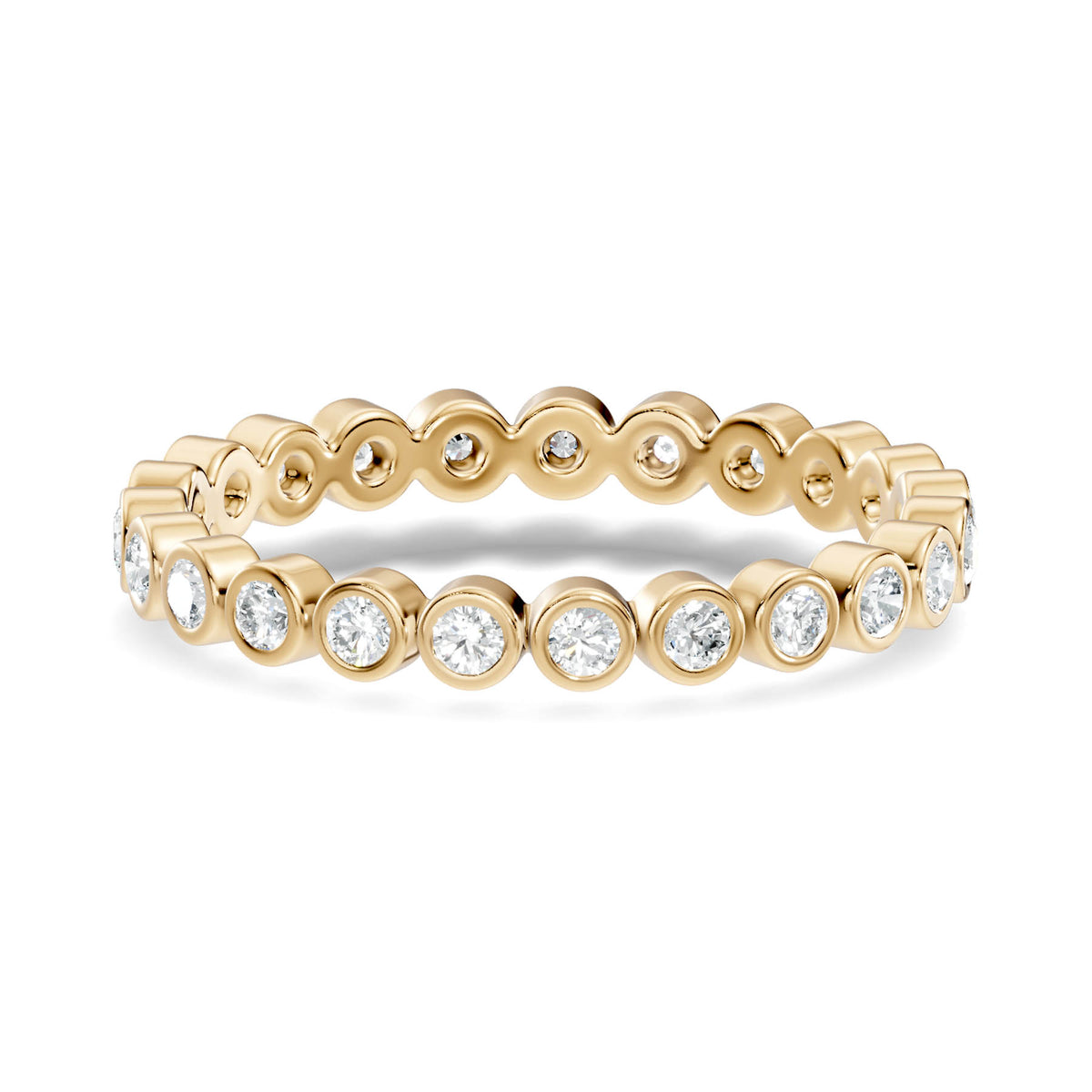 .26 Ct. Round Diamond Bezel Eternity Band (BZE1) 5