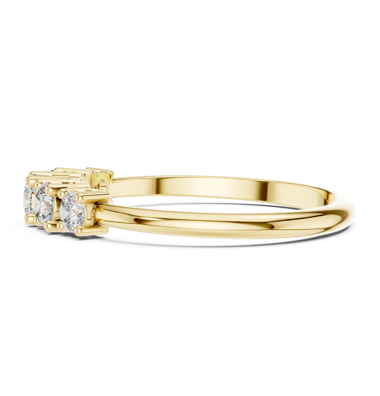 .42 Ct. Five-Stone Round Diamond Band (HLR-105) 4