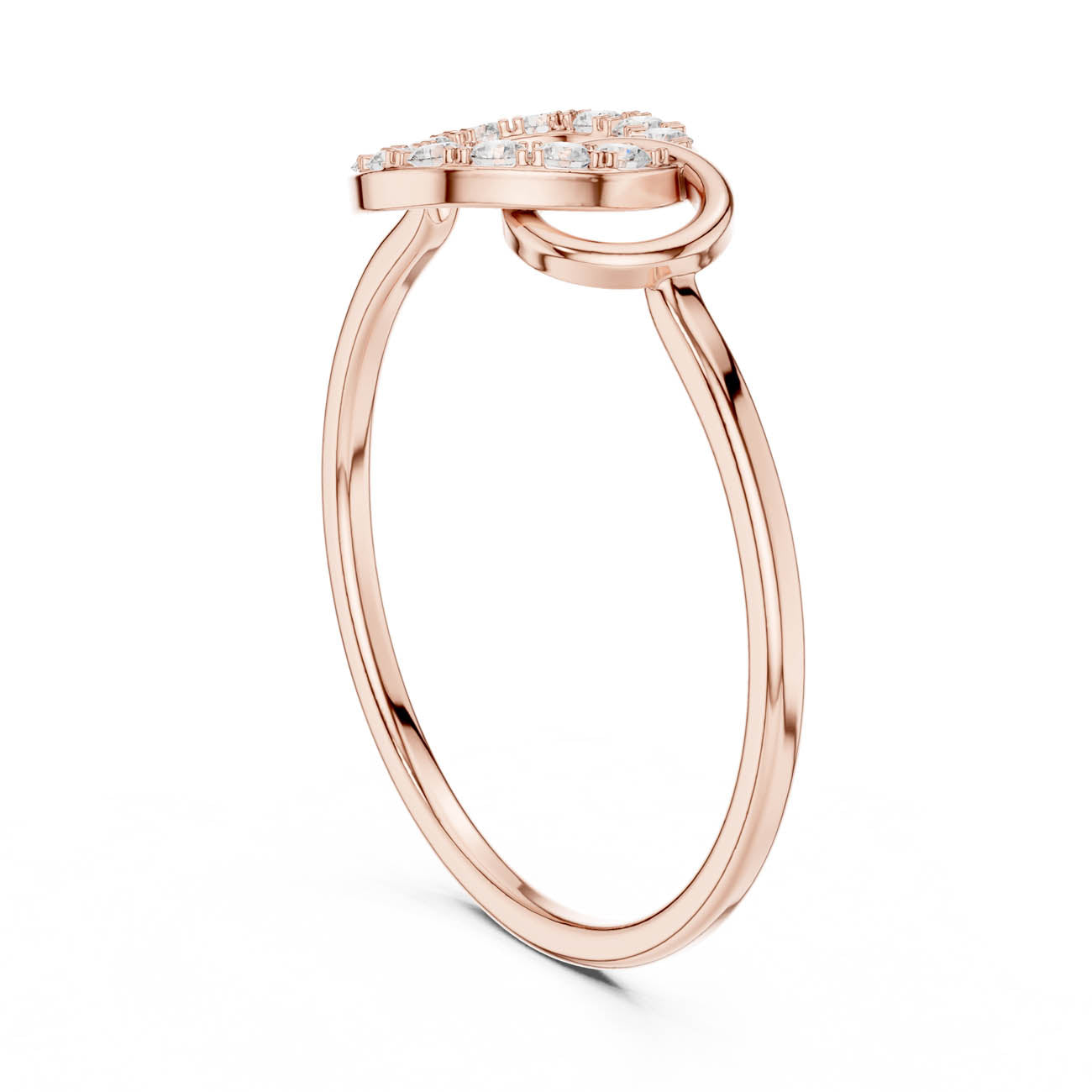 .16 Ct. Interlocking Circle Diamond Ring (HLR-201) 9