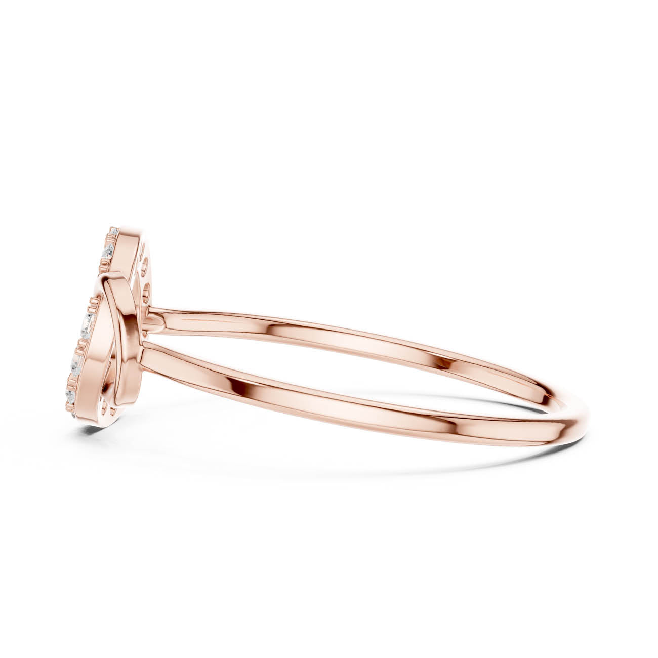 .16 Ct. Interlocking Circle Diamond Ring (HLR-201) 11