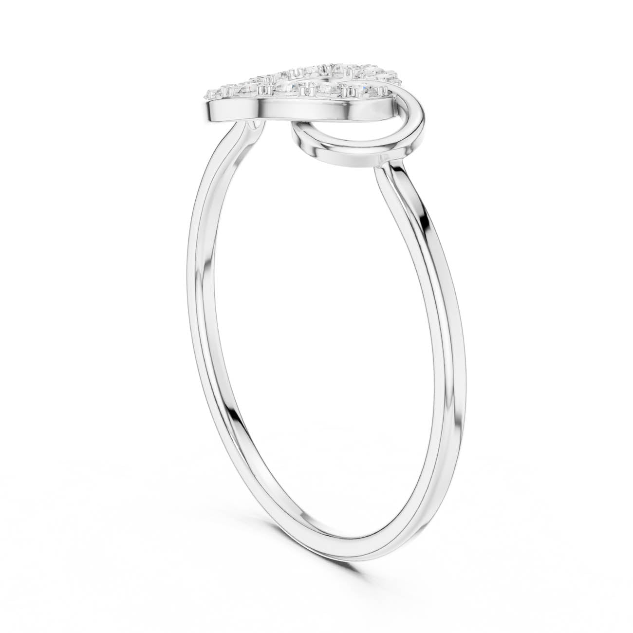 .16 Ct. Interlocking Circle Diamond Ring (HLR-201) 10