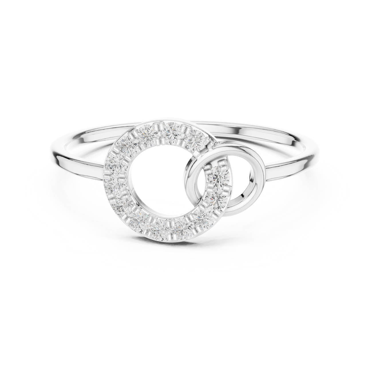 .16 Ct. Interlocking Circle Diamond Ring (HLR-201) 7