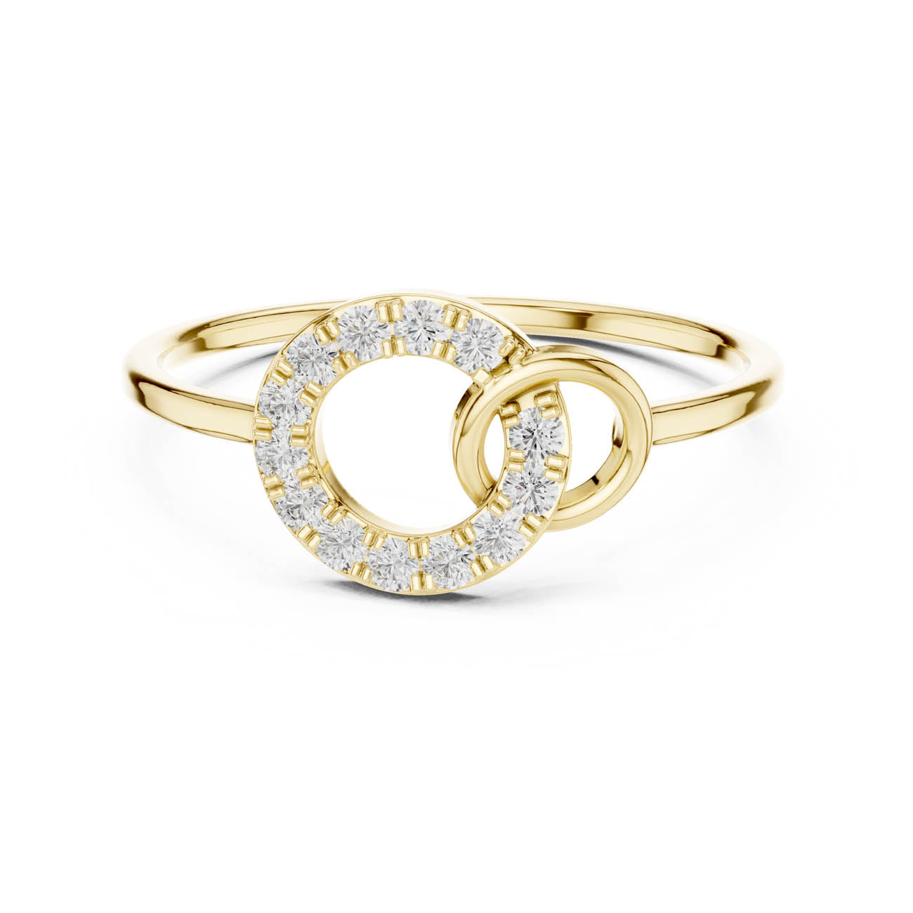 .16 Ct. Interlocking Circle Diamond Ring (HLR-201)
