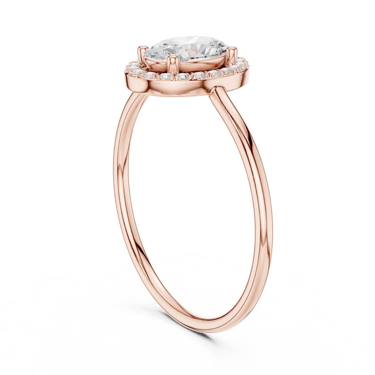 .60 Ct. Oval Diamond Halo Ring (HLR-203) 10