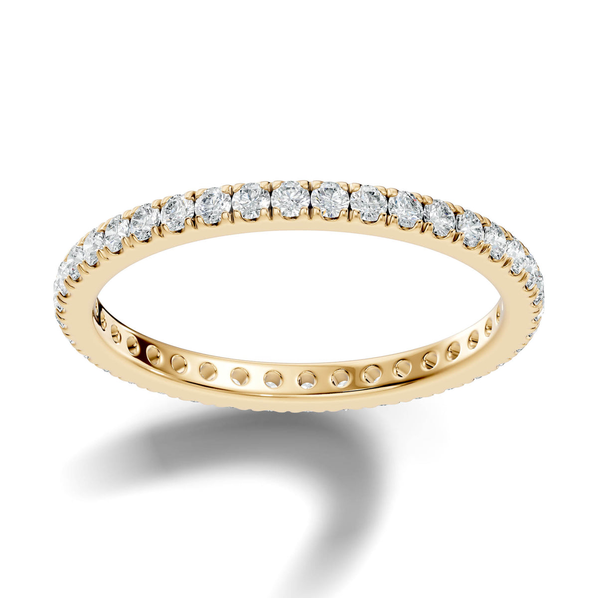 .34 Ct. Round Diamond Eternity Band with Classic Shared Prong Design (JBW-140MM) 6