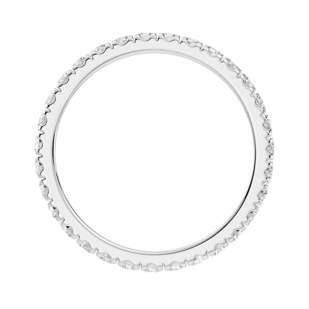 .57 Ct. Round Diamond Eternity Band with Shared Prong Setting (JBW-180MM) 10