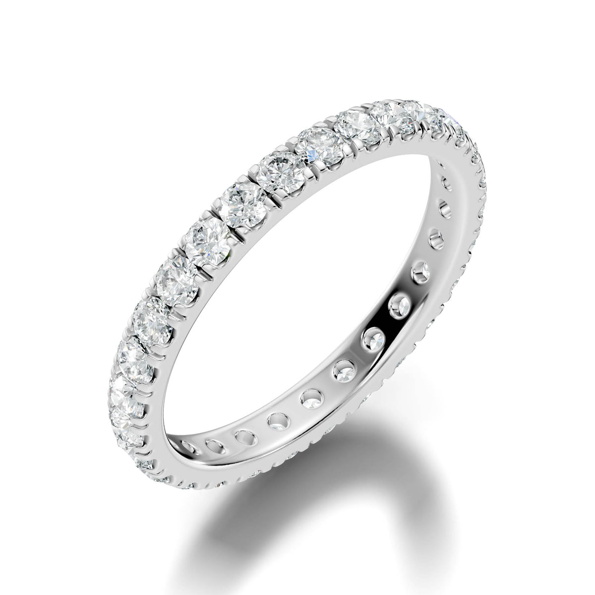 .72 Ct. Round Diamond Eternity Band with Shared Prong Setting (JBW-200MM) 9