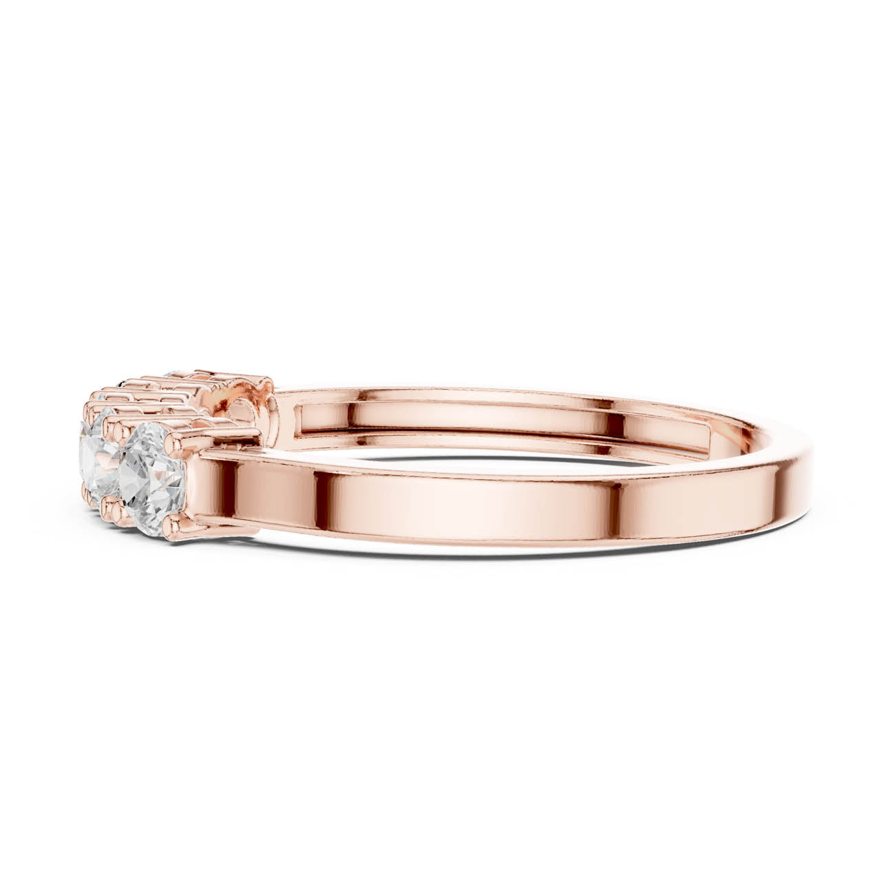 .55 Ct. Five Stone Round Diamond Ring (JLR-18) 12