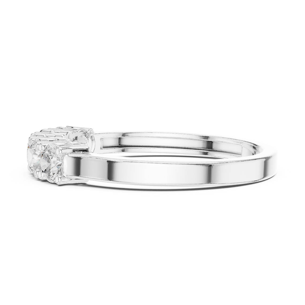 .55 Ct. Five Stone Round Diamond Ring (JLR-18) 11