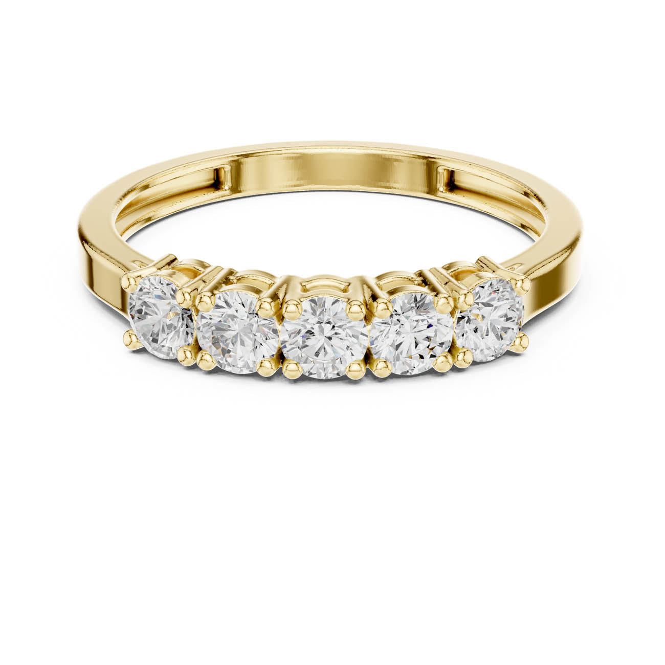 .55 Ct. Five Stone Round Diamond Ring (JLR-18)