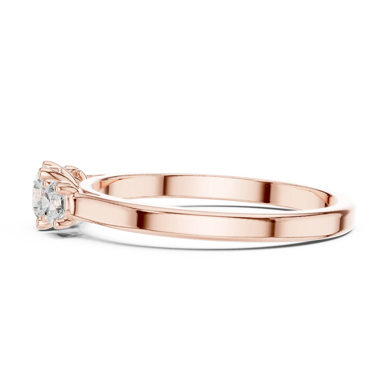 .52 Ct. Round Diamond Three-Stone Ring (JLR-25) 12