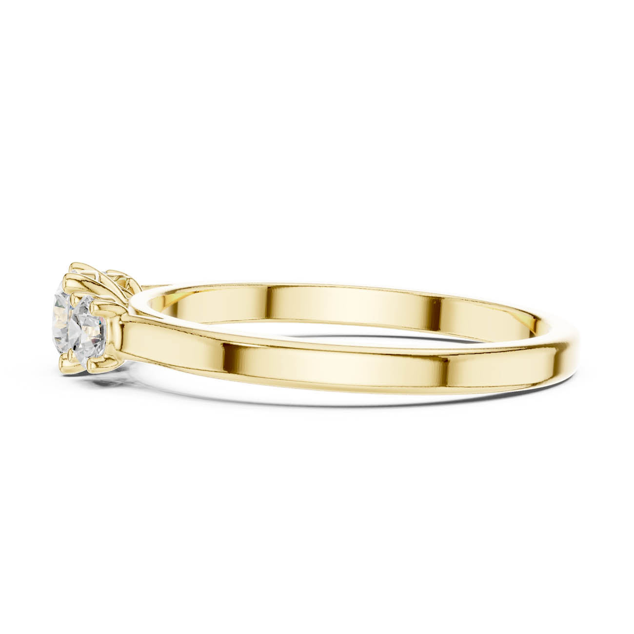 .52 Ct. Round Diamond Three-Stone Ring (JLR-25) 4