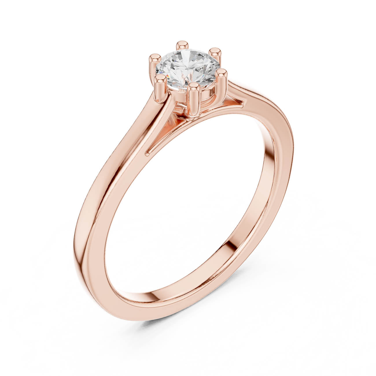 .40 Ct. Round Diamond Solitaire Ring (JLR-60) 5