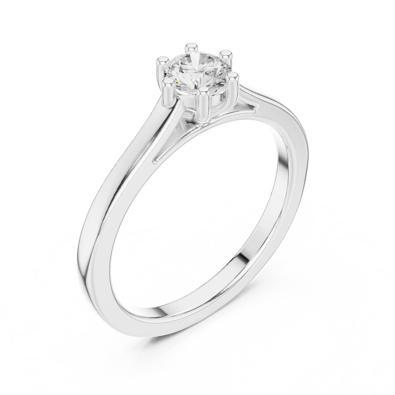 .40 Ct. Round Diamond Solitaire Ring (JLR-60) 8