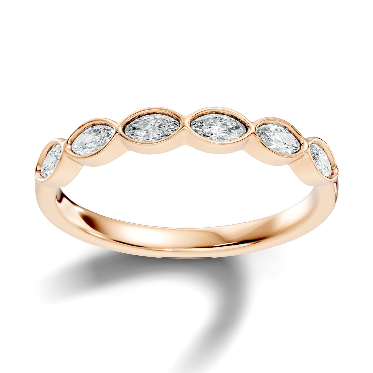 .30 Ct. Marquise Diamond Bezel Band (L2-27#10001L) 7
