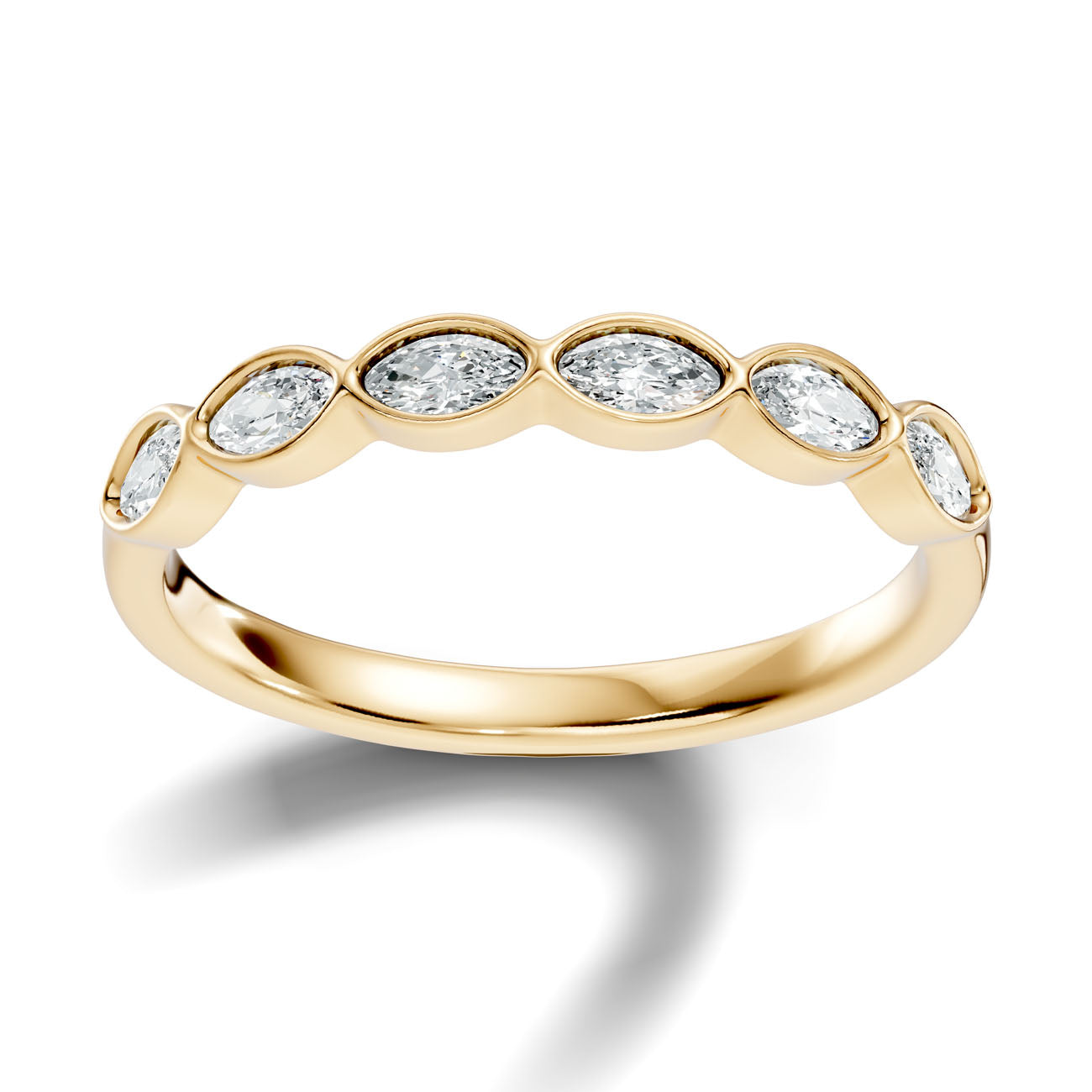 .30 Ct. Marquise Diamond Bezel Band (L2-27#10001L) 4