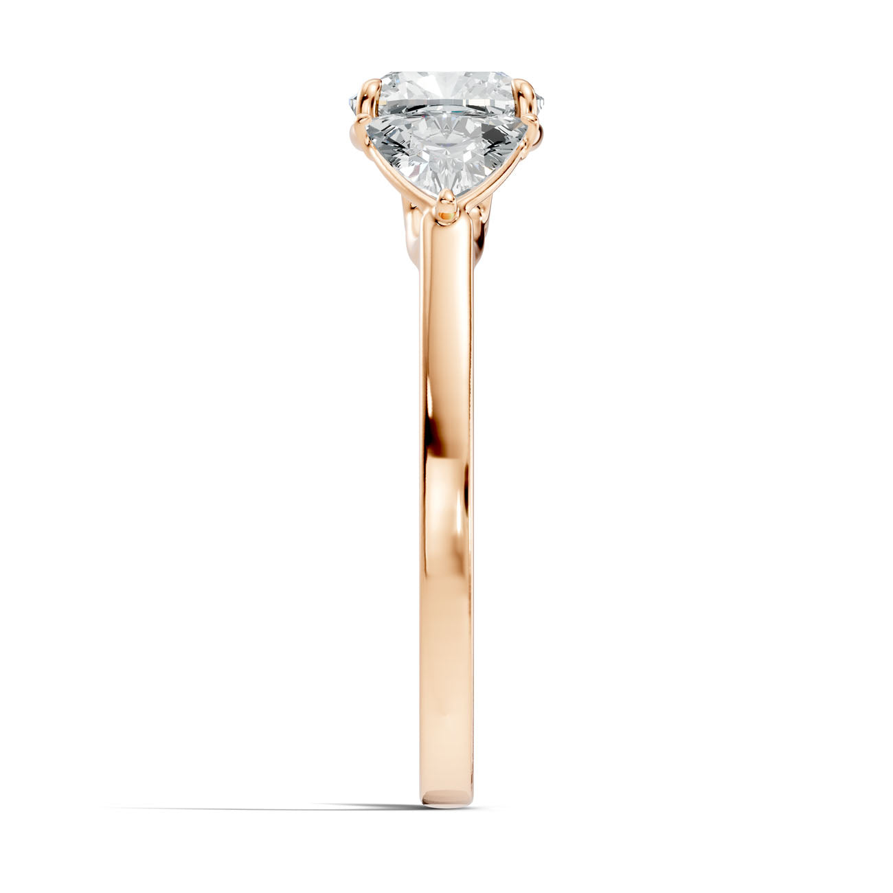 2.37 Ct. Cushion Cut Diamond Ring with Marquise Side Stones (L2-27#10051L) 9