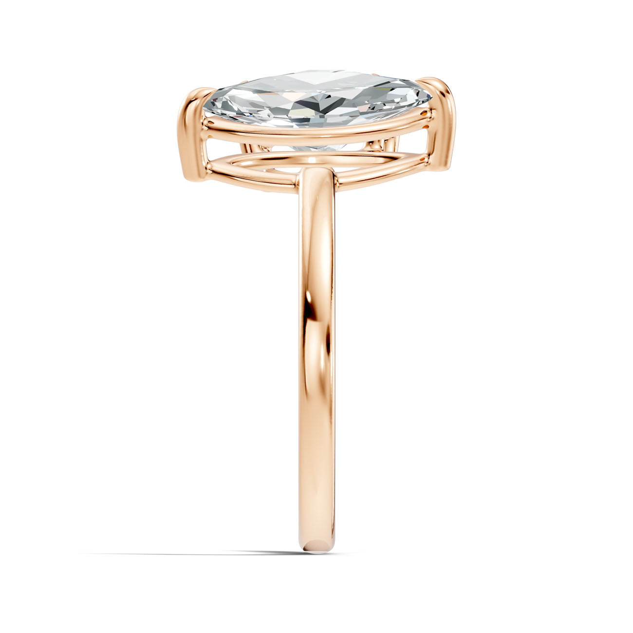 2.83 Ct. Toi et Moi Oval & Marquise Diamond Ring (L2-27#10056L) 7
