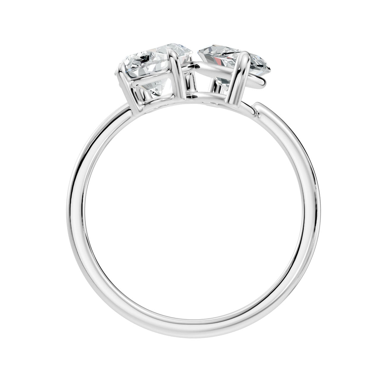 2.83 Ct. Toi et Moi Oval & Marquise Diamond Ring (L2-27#10056L) 10