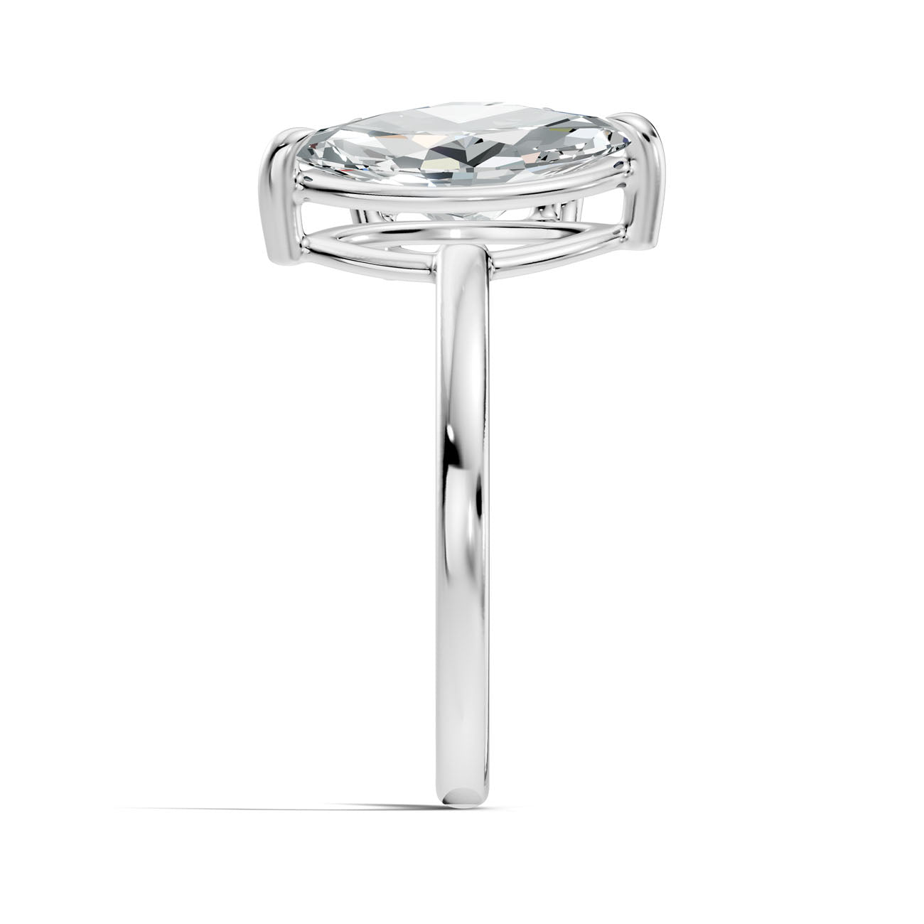 2.83 Ct. Toi et Moi Oval & Marquise Diamond Ring (L2-27#10056L) 12