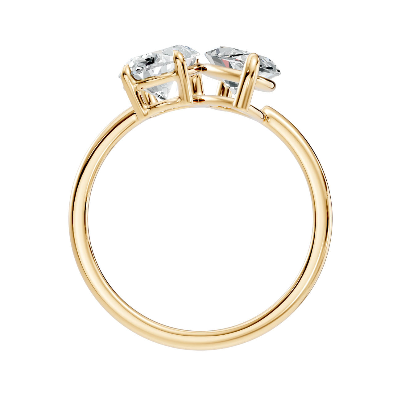 2.83 Ct. Toi et Moi Oval & Marquise Diamond Ring (L2-27#10056L) 14