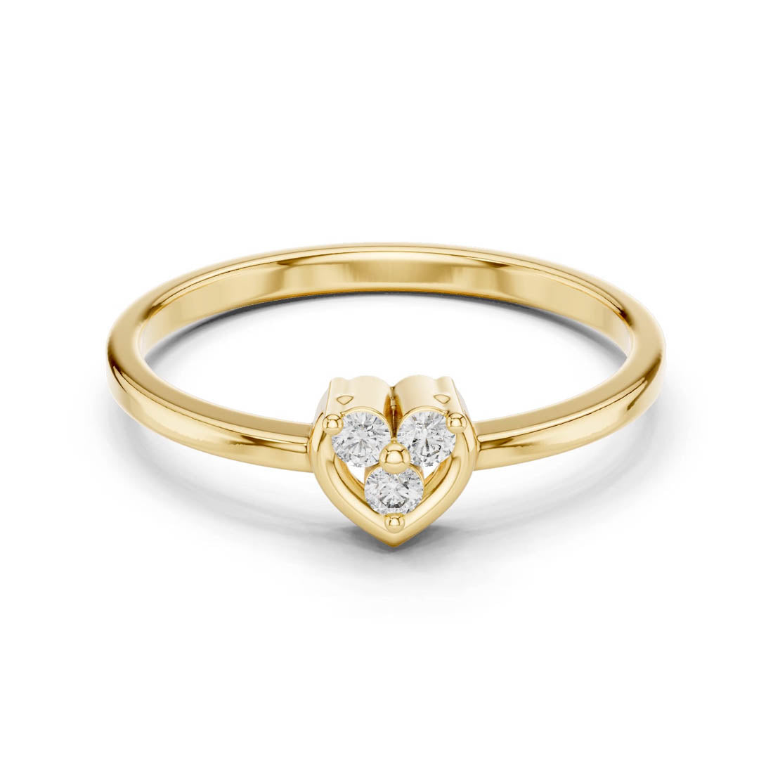 .06 Ct. Heart Diamond Cluster Ring (LR-01 (94)) 7